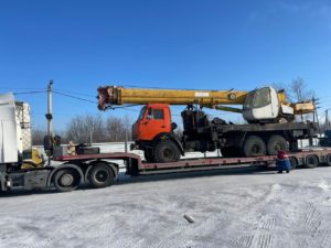 Перевозка спецтехники